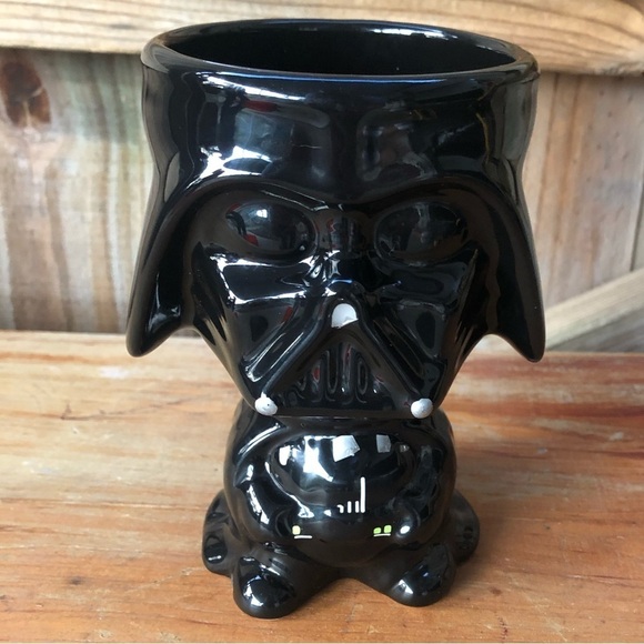 Darth Vader Ceramic Goblet Style Coffee Mug by Galerie 12oz - Picture 1 of 6